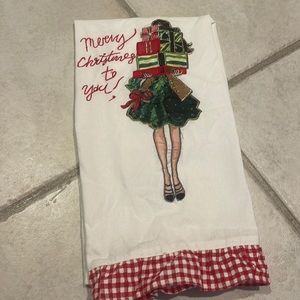 Merry Christmas to you kitchen towel